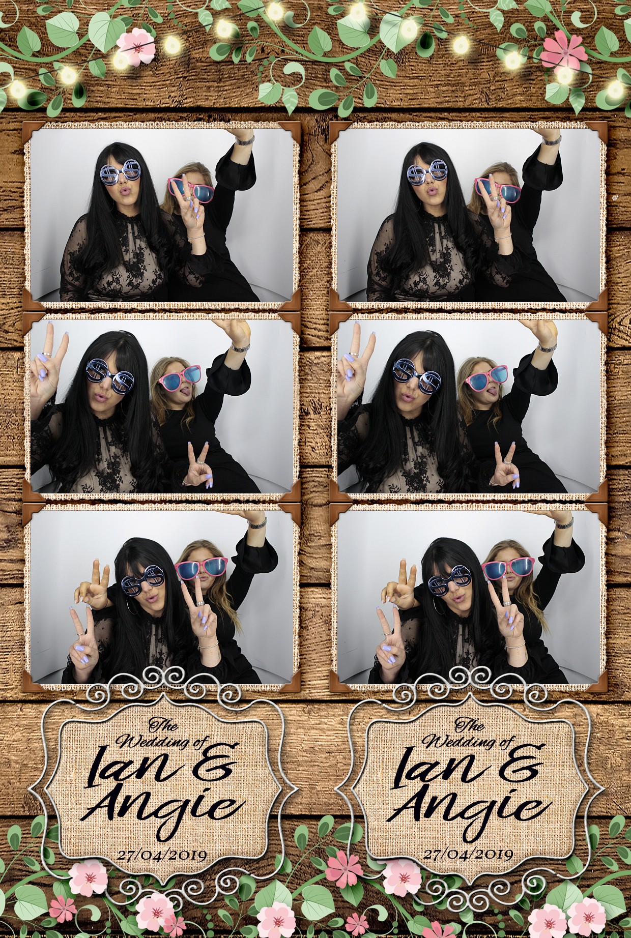 Ian & Angie’s wedding  | View more photos from the event at gallery.myphotoboothexperience.co.uk/u/MyPhotoBoothExperienceLtd/Ian-Angie’s-wedding